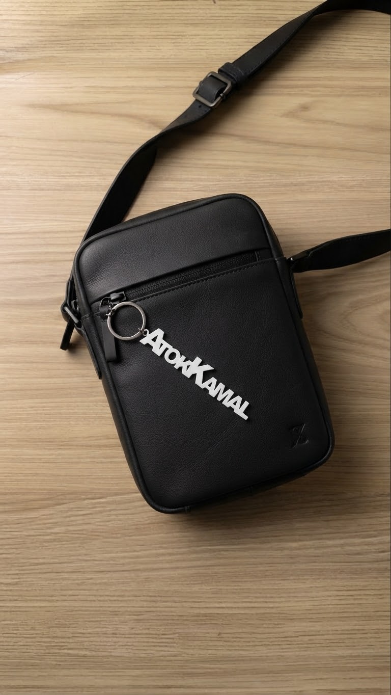 Custom keychain sample photo